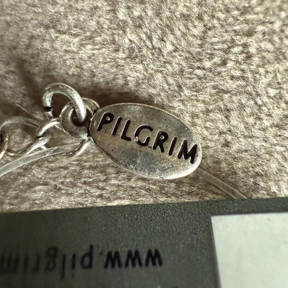 Pilgrim Kids Purple Multi-Charm Necklace with Silver and Pink Accents